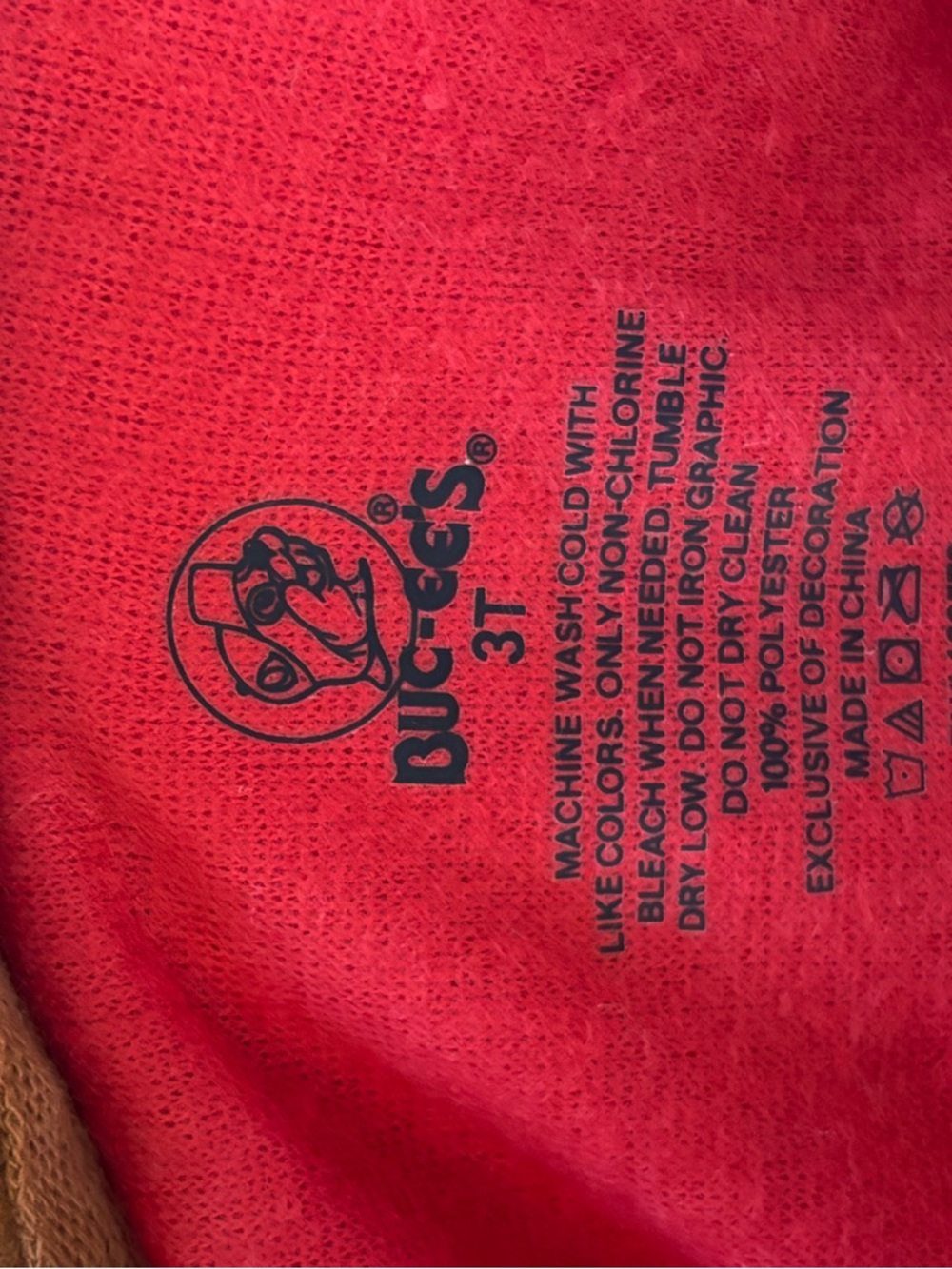 Buc-ee’s Beaver mascot hooded romper union suit onesie 3T two way zip - Picture 5 of 5